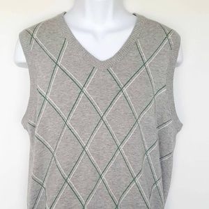 Men's Express Design Studio Argyle Sweater Vest
